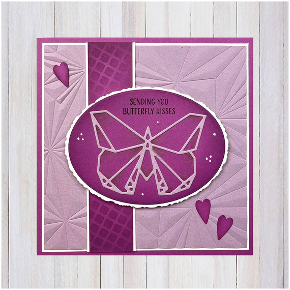 Wykrojnik - Nellie`s - SD323 motyl origami